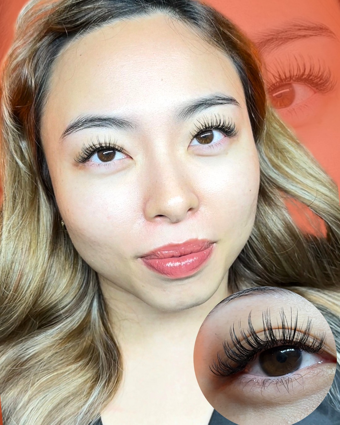 2D Wispy Open Eye lash extension set